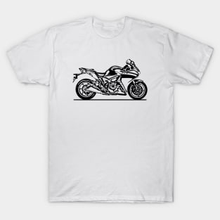 VFR1200F Motorcycle Sketch Art T-Shirt